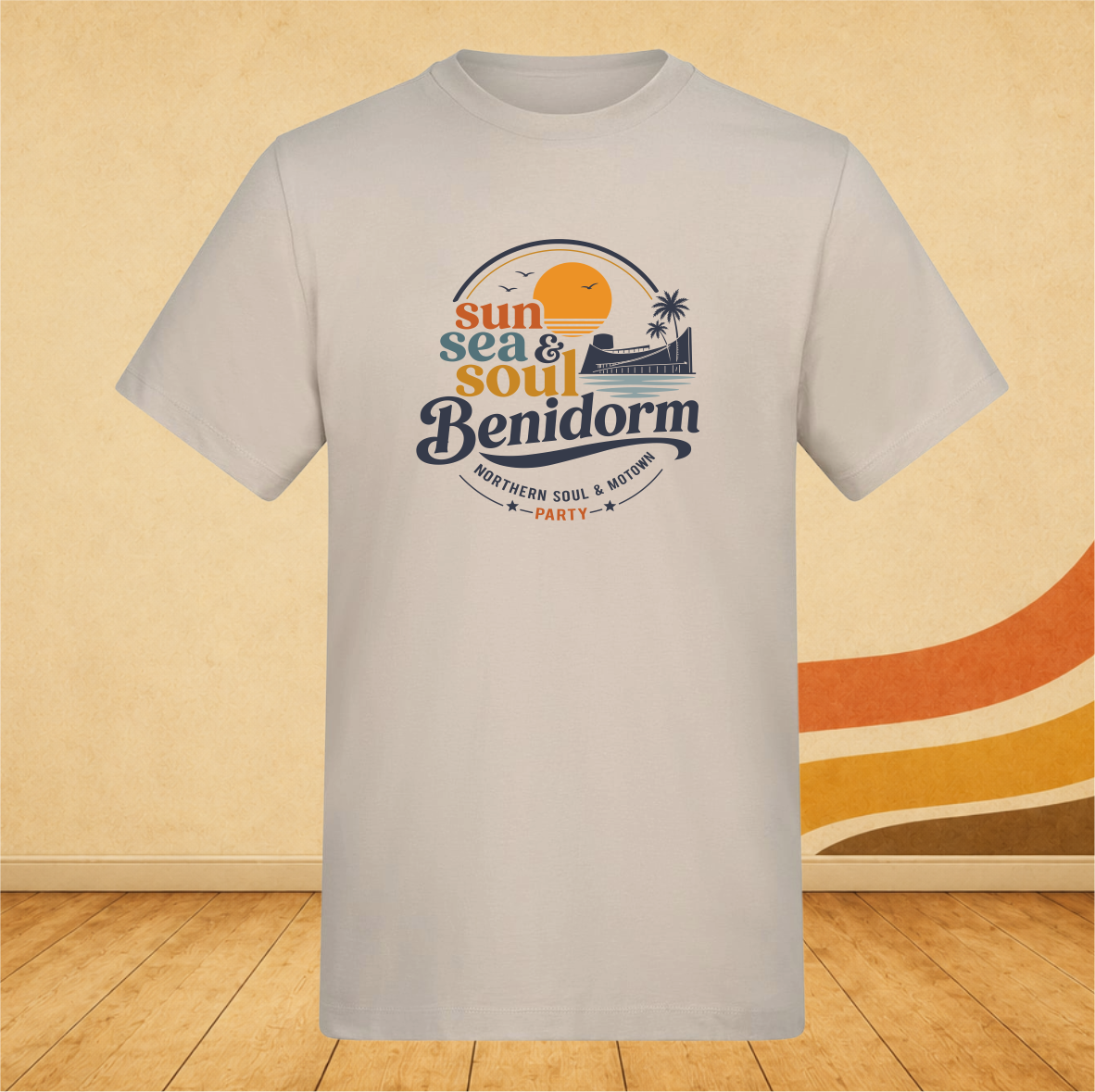 Northern Soul Sun, Sea, Soul T-Shirt