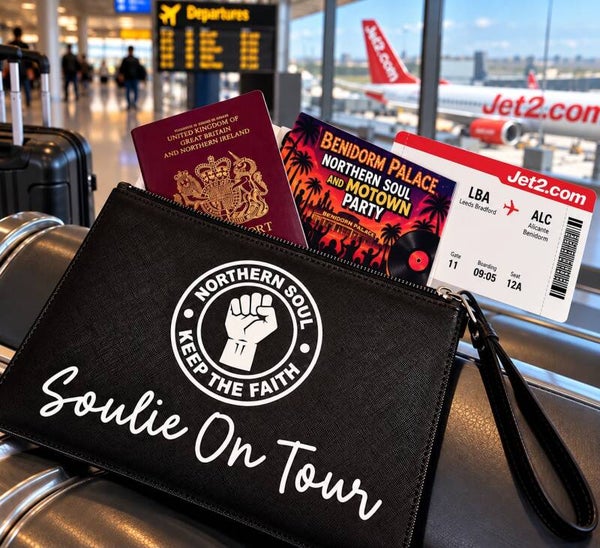 Northern Soul Travel Document Pouch