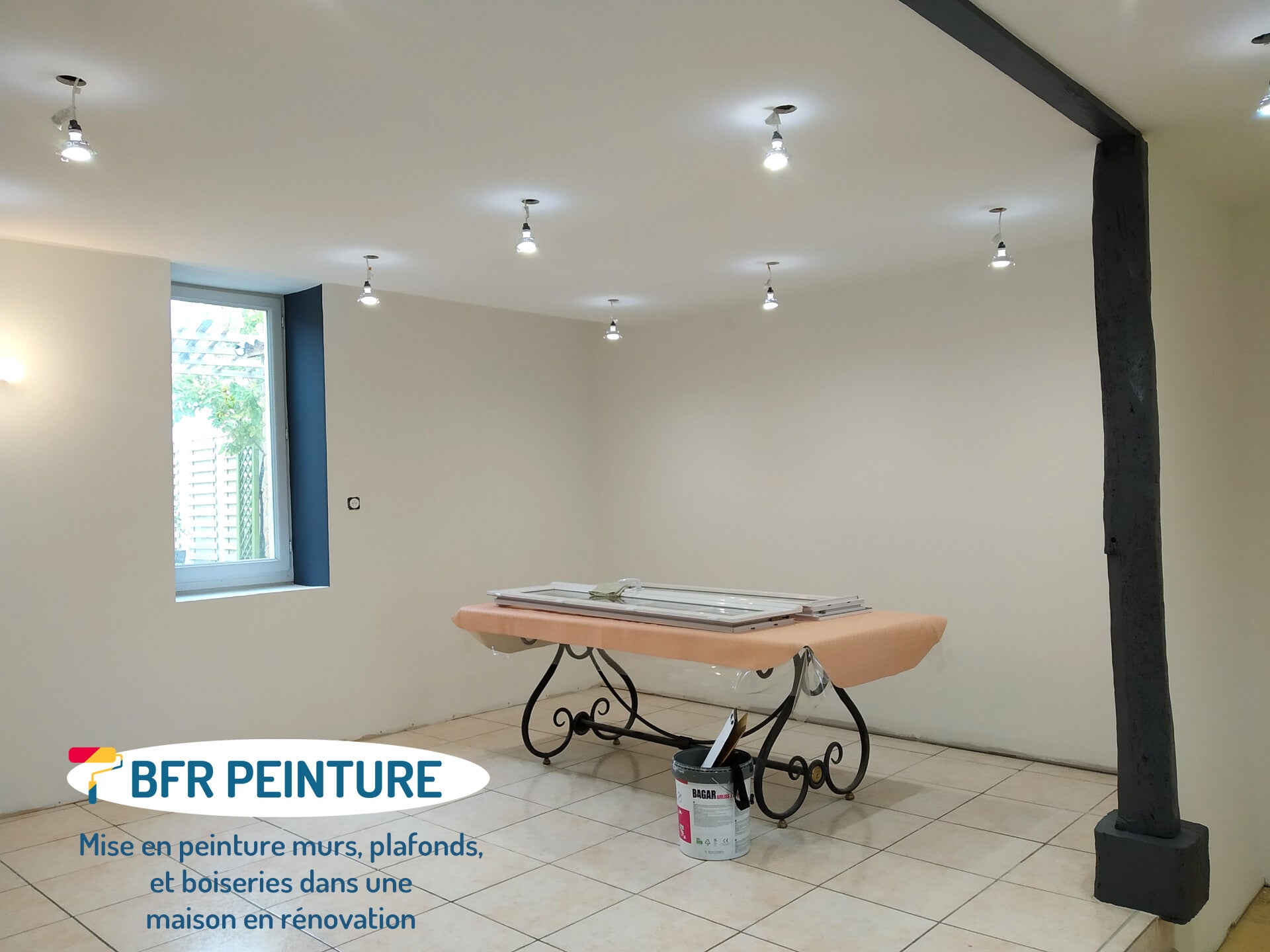 Peinture intérieure propre Vix