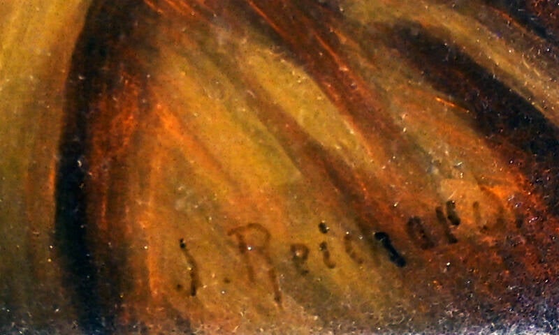 Signatur, untern rechts