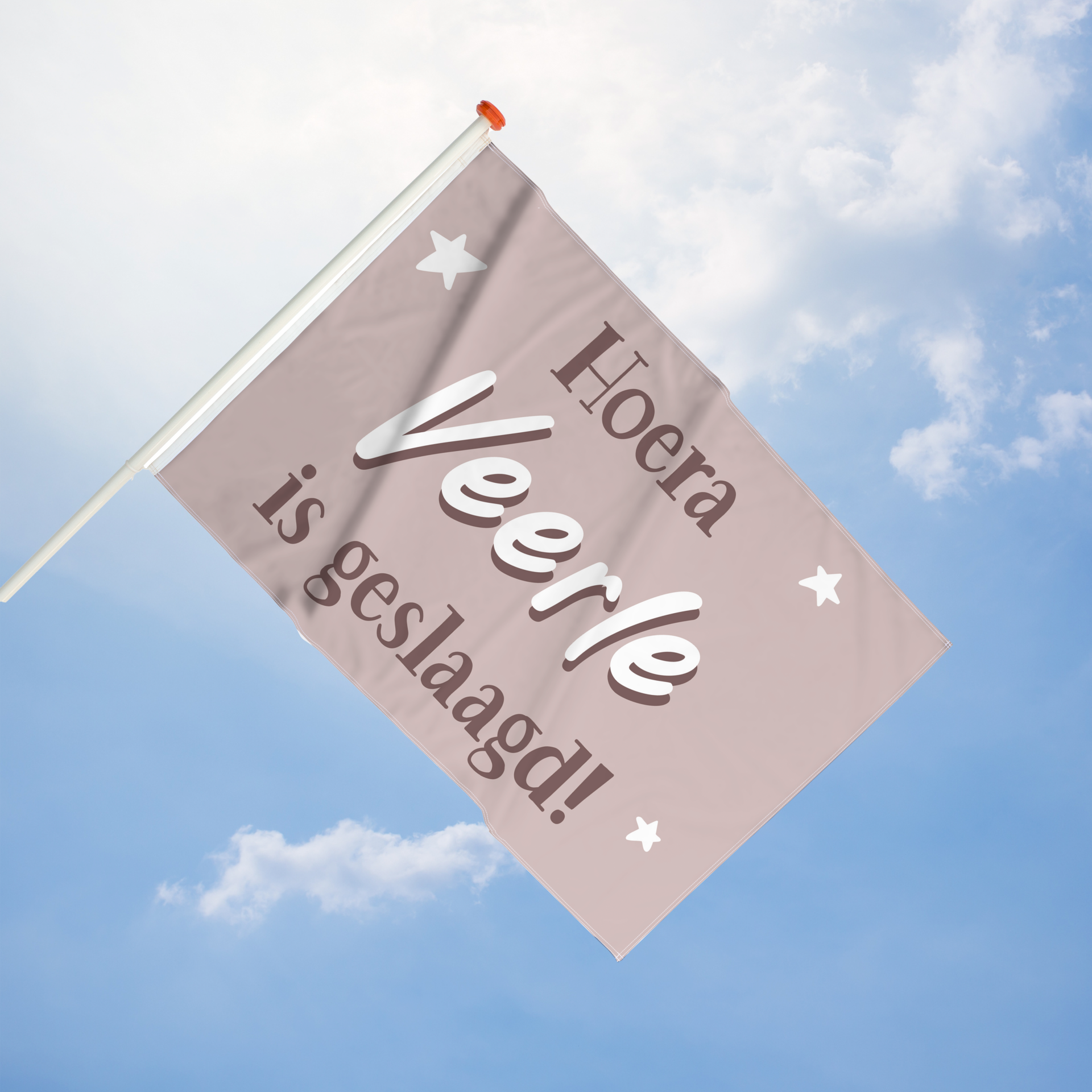 Vlag geslaagd | met naam