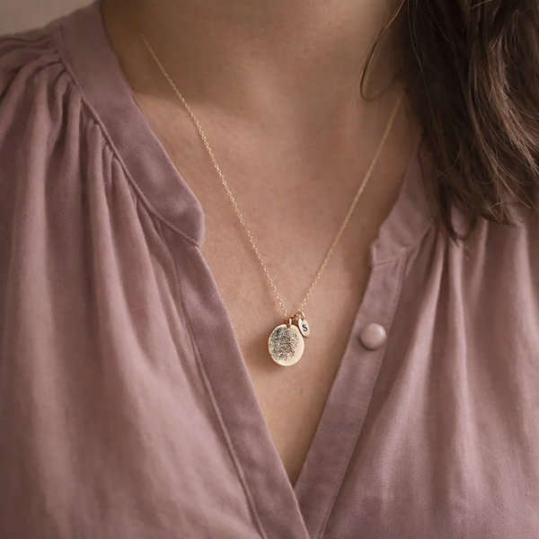 Ketting met vingerafdruk