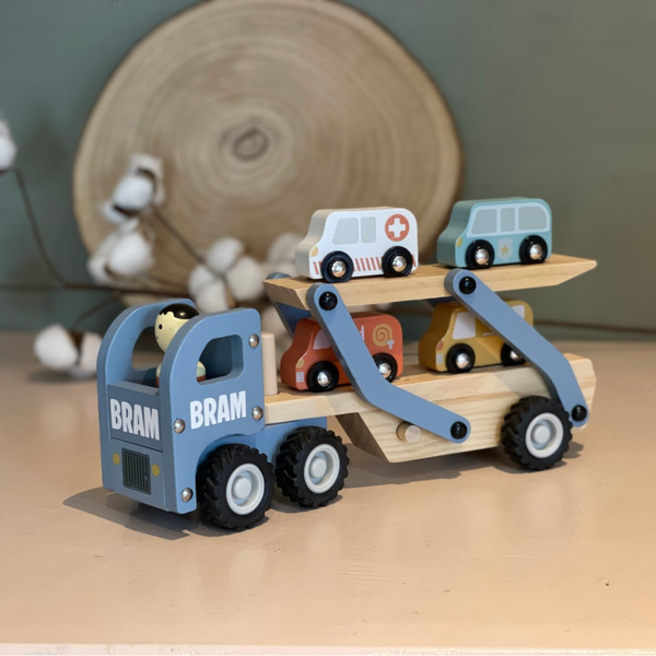 Speelgoedauto met naam