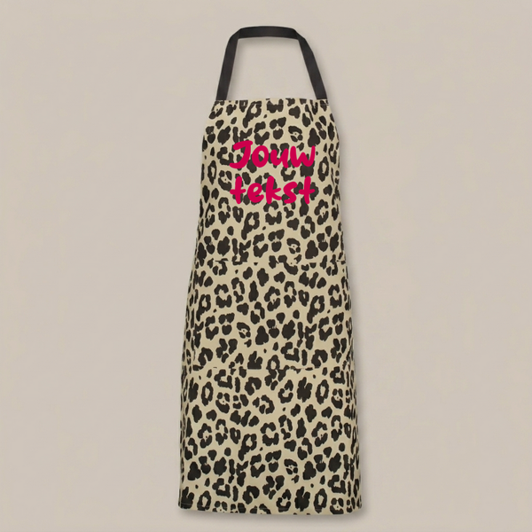 Panter keukenschort | met naam