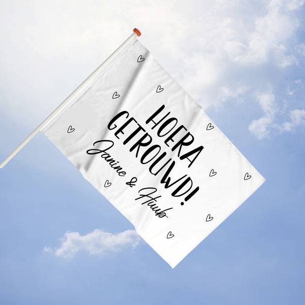 Vlag getrouwd | met namen