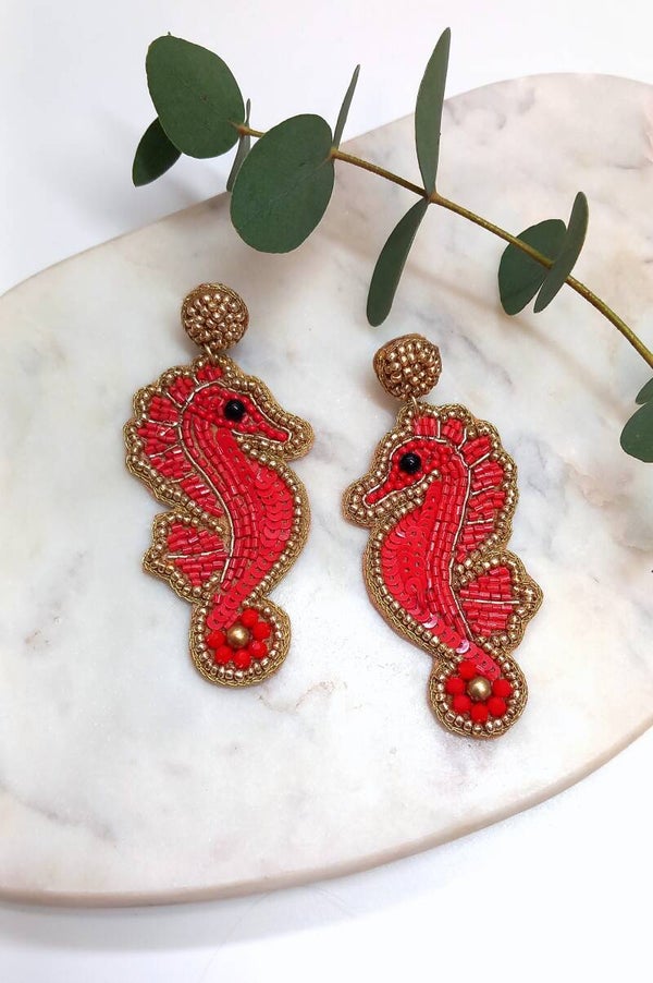 Seahorse Red