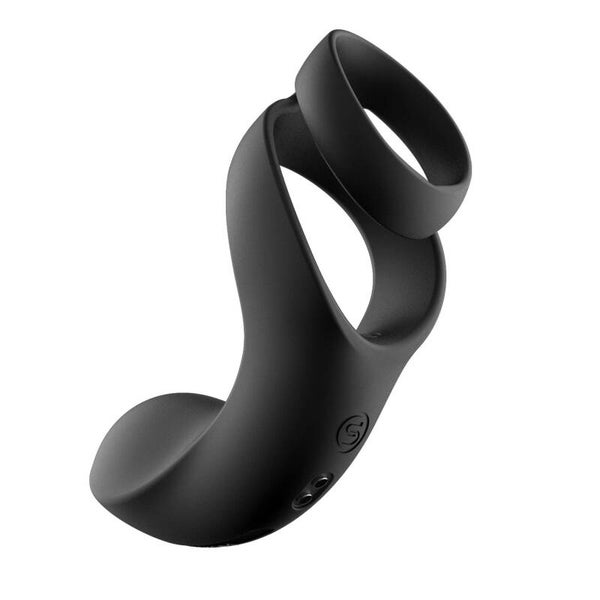 SVAKOM - Benedict Dubbele Ring Perineum Stimulator - Zwart