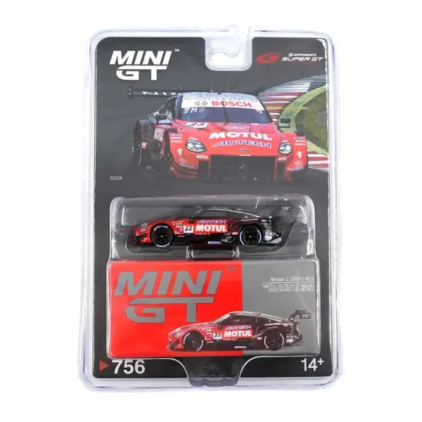 MINI GT 1/64 NISSAN Z GT500 #23 MOTUL AUTECH Z NISMO 2023 SUPER GT SERIES