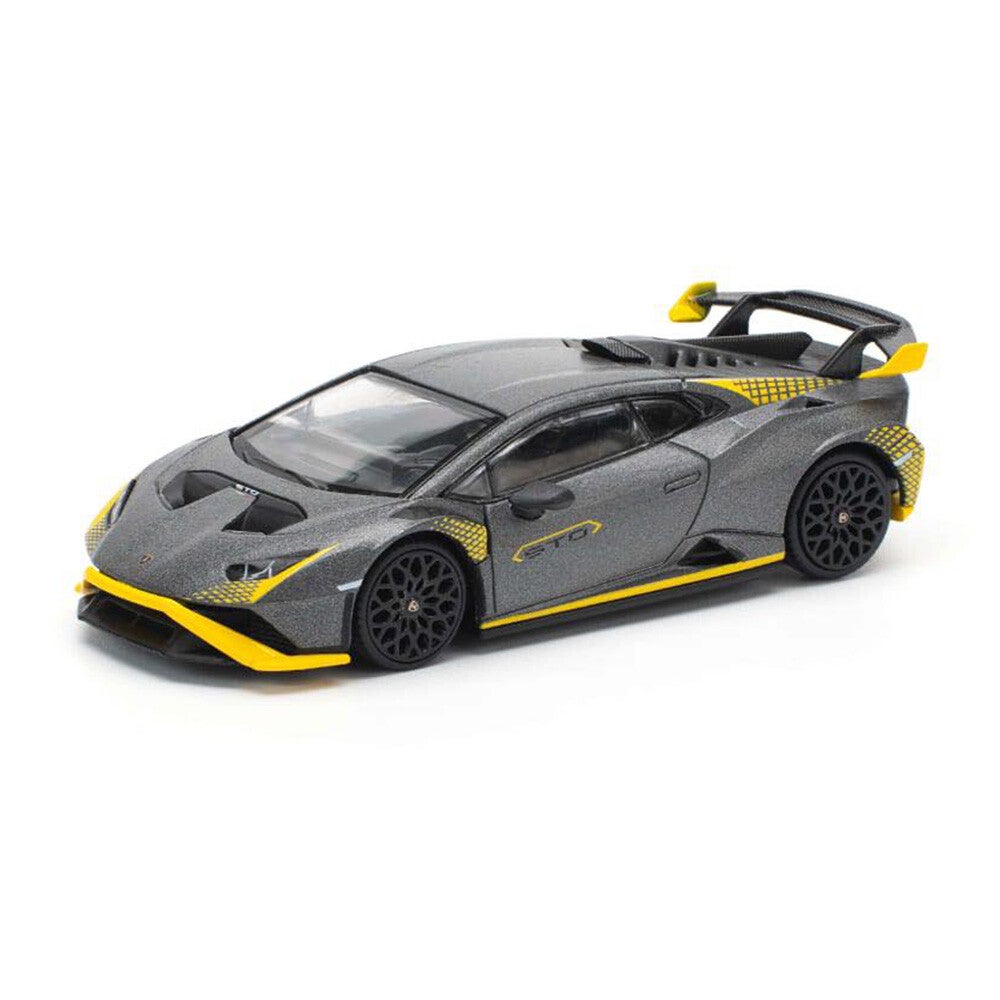 POP RACE 1/64 LAMBORGHINI HURACAN STO MATTE GREY