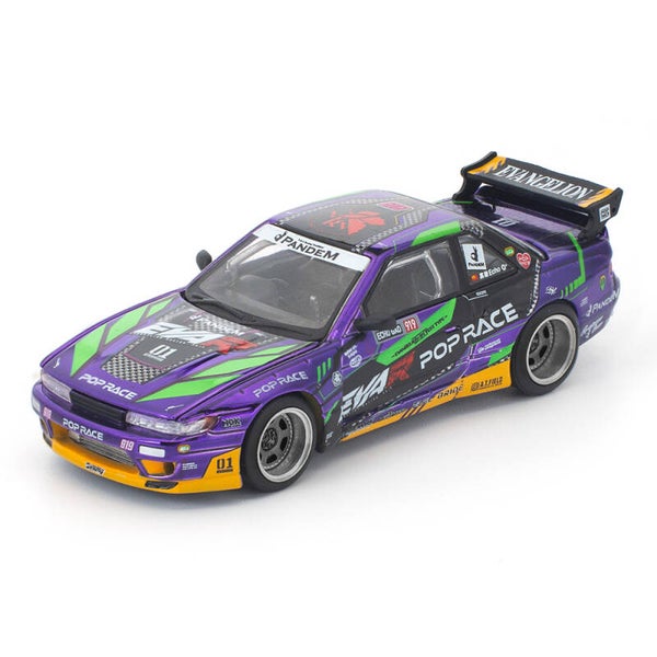 POP RACE 1/64 PANDEM SILVIA S13 EVA RT TEST TYPE-01