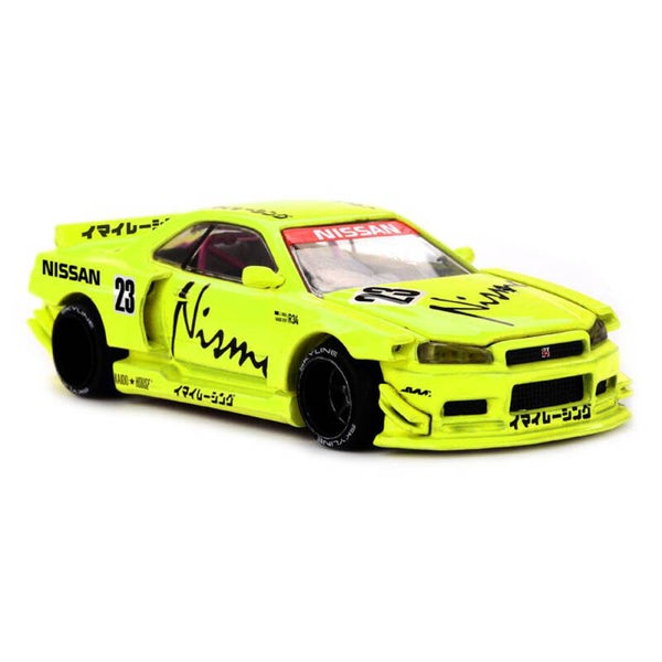 KIADO HOUSE x MINI GT 1/64 NISSAN SKYLINE GT-R R34 KAIDO WORKS V4
