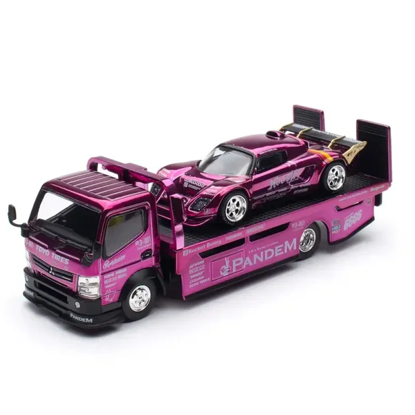 POP RACE 1/64 PANDEM LOTUS ELISE PANDEM TRUCK SET ROCKET BUNNY RACING 2025