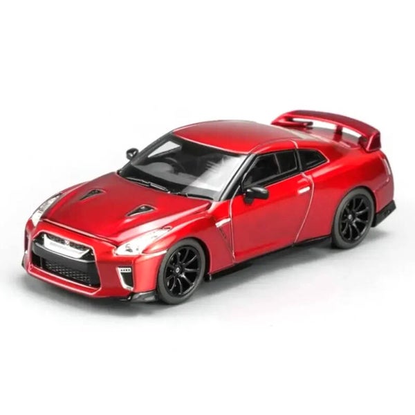 NEW MOTORHELIX 1/64 NISSAN GT-R R35 CUSTOM CANDY RED  H.K.T.C.S 2026