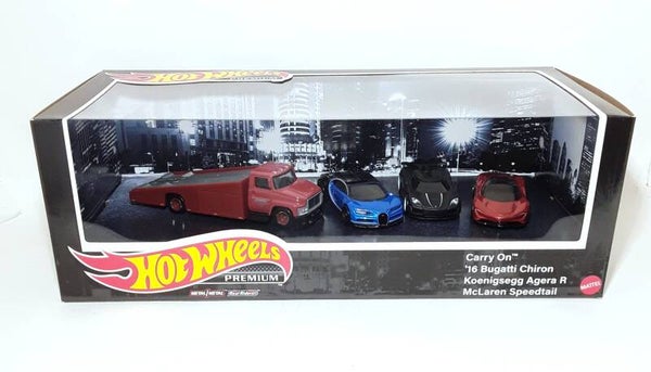 HOT WHEELS 1/64 PREMIUM HYPER CAR DIORAMA SET