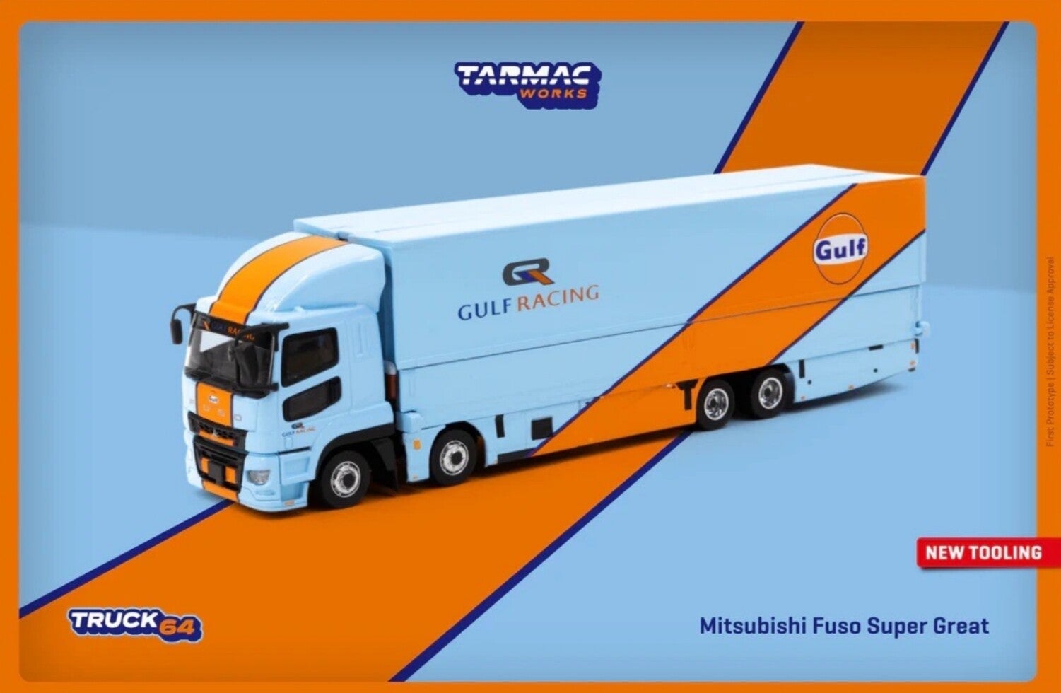 新品 1/64 Tarmac Works 三菱 ふそう Super Great Tarmac Works 1/64 Mitsubishi Fuso Super Great LB-TRUCKS- TRUCK64