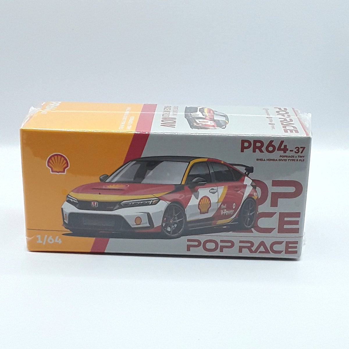 Shell Honda Racing POP RACE 1/64 SHELL HONDA CIVIC TYPE R FL5 | www.minicarspecials.co.uk