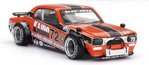 KAIDO HOUSE x MINI GT 1/64 NISSAN SKYLINE 2000GT-R  KPGC10 KAIDO HOUSE RACING V1