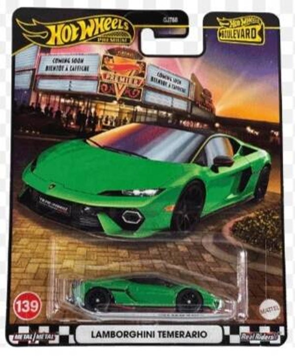 HOT WHEELS PREMIUM 1/64 BOULEVARD LAMBORGHINI TEMERARIO
