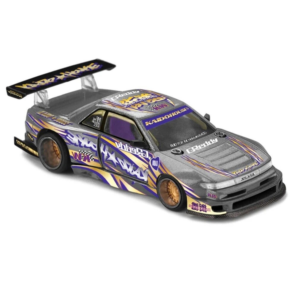 MINI GT 1/64 KIADO HOUSE NISSAN SILVIA S13-R KIADO DRIFT V1