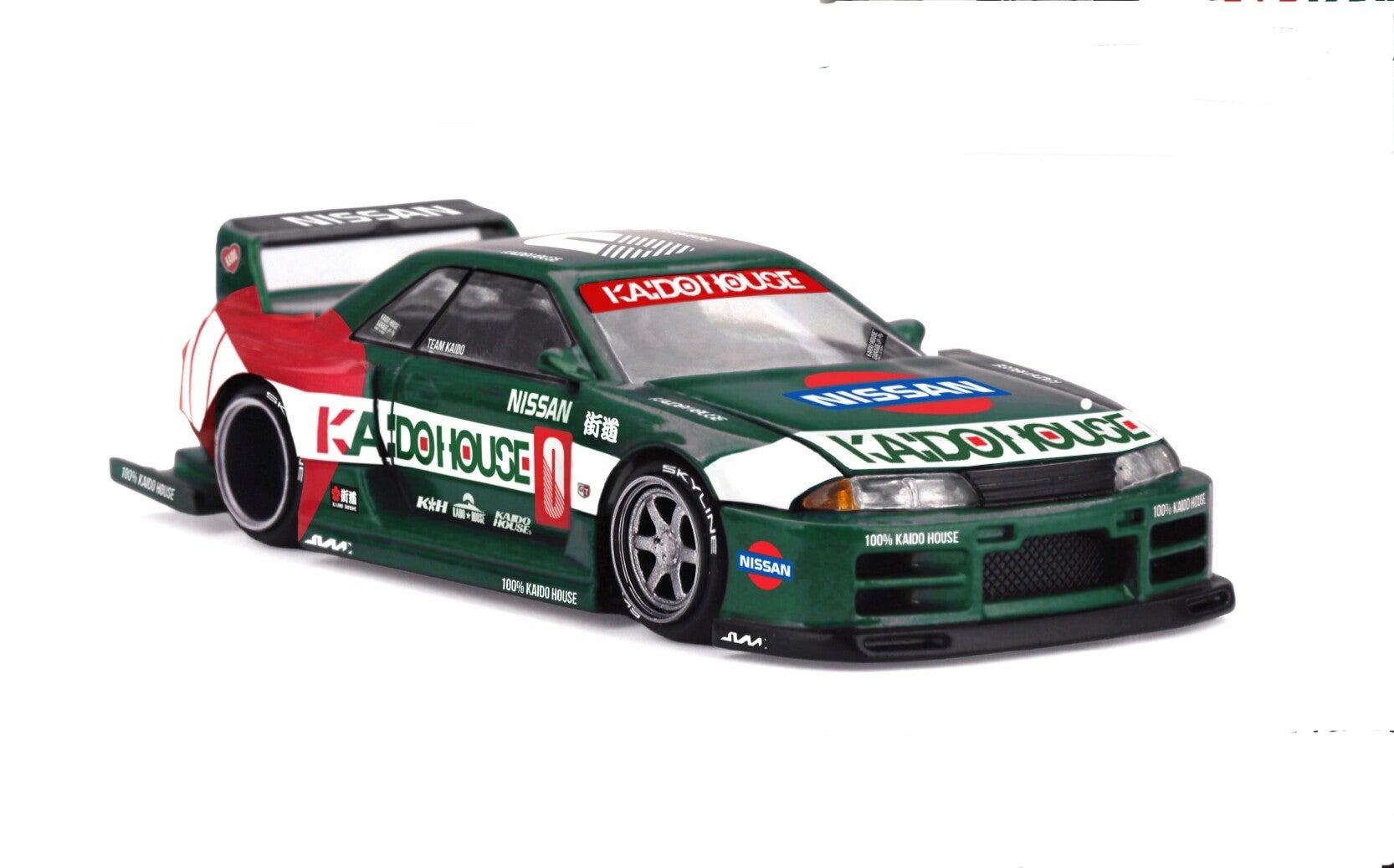 ☆ PRE- ORDER ☆ KIADO HOUSE x MINI GT 1/64 NISSAN SKYLINE GT-R R32 KHTC V1
