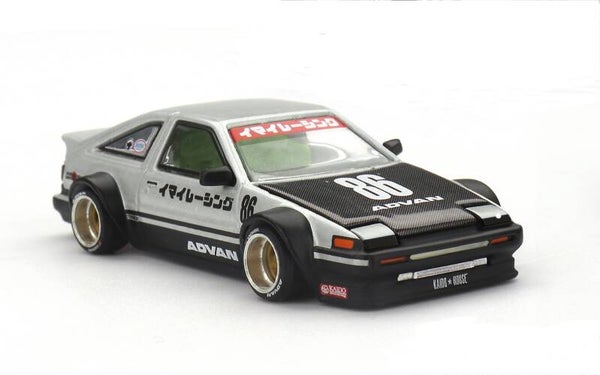 MINI GT 1/64 KIADO HOUSE TOYOTA AE86 SPRINTER TRUENO KIADO STREET V2