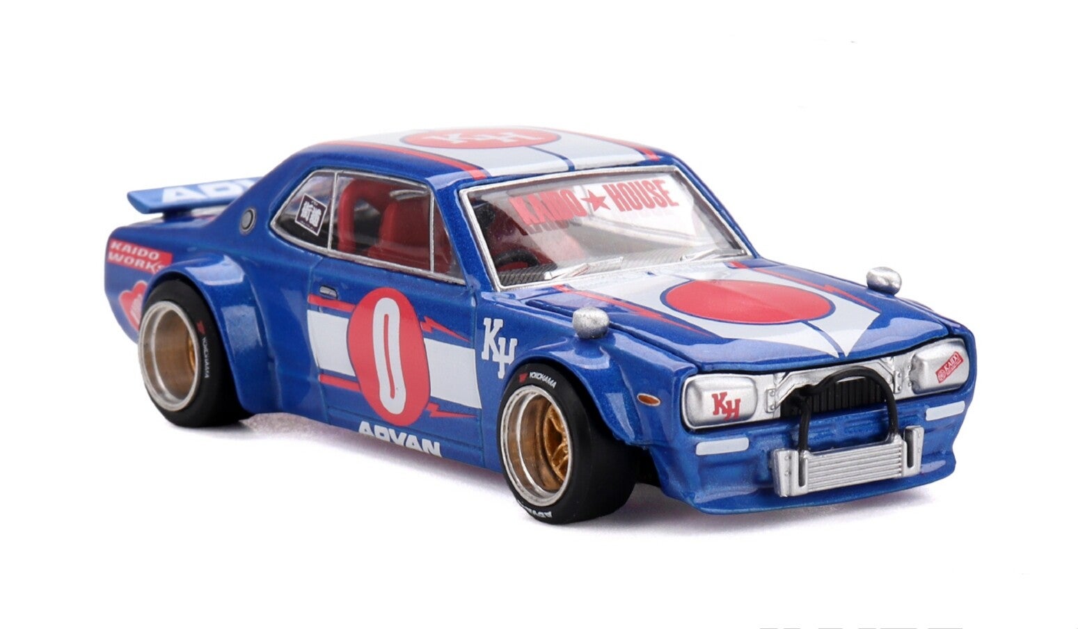 ☆ PRE-ORDER ☆ KAIDO HOUSE x MINI GT 1/64 NISSAN SKYLINE 2000GT-R  KPGC10 KAIDO WORKS V3