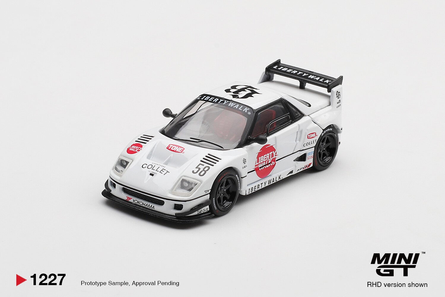 # PRE ORDER # MINI GT 1/64 MAZDA AZ-1 LIBERTY WALK LB-HINOMARU RHD