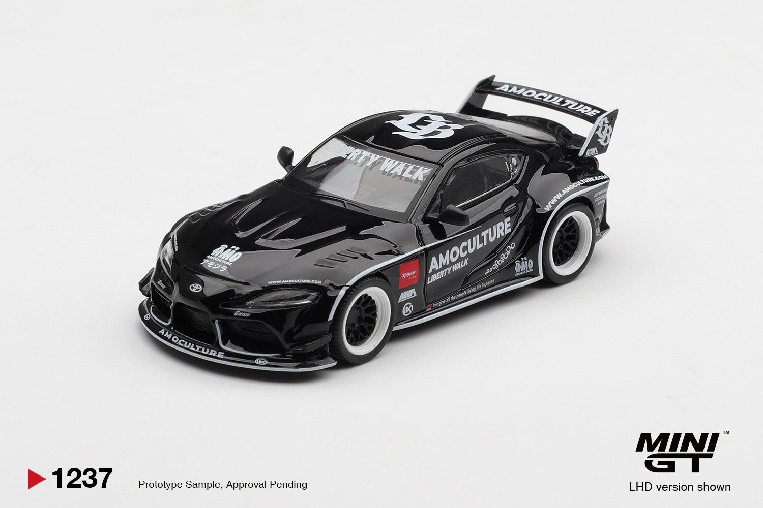 ☆ PRE-ORDER ☆ MINI GT 1/64 TOYOTA SUPRA LB-WORKS AMOCULTURE R.H.D