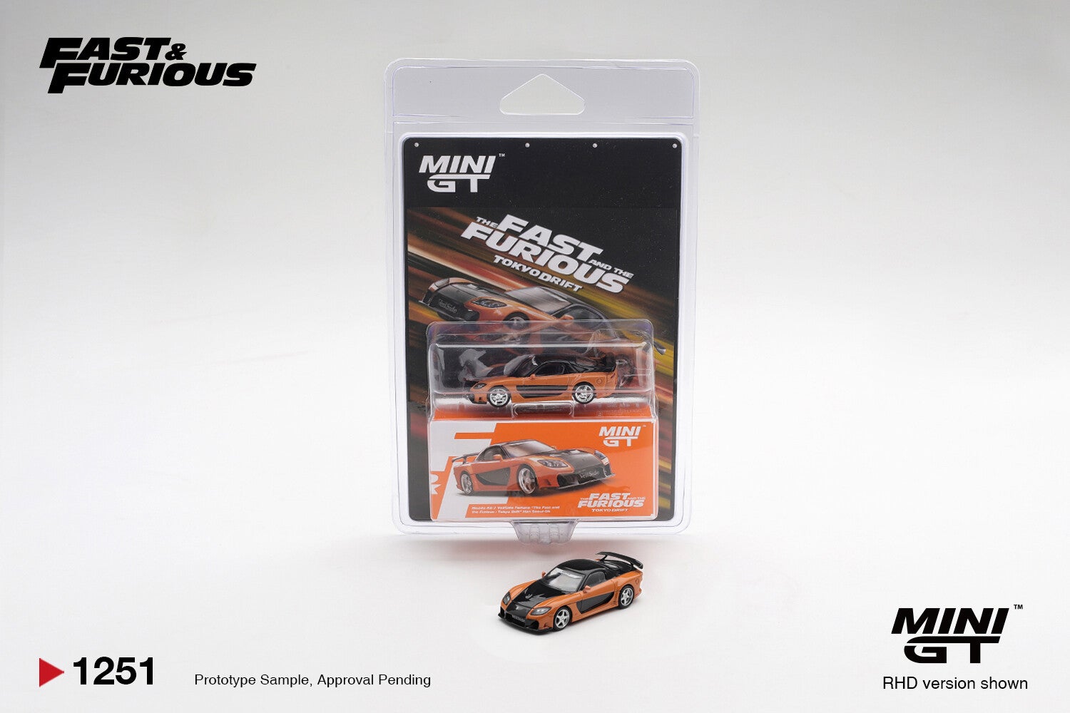 ☆  PRE-ORDER ☆ MINI GT 1/64 MAZDA RX7 VEILSIDE FORTUNE THE FAST & FURIOUS TOKYO DRIFT R.H.D