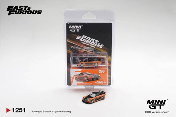 ☆  PRE-ORDER ☆ MINI GT 1/64 MAZDA RX7 VEILSIDE FORTUNE THE FAST & FURIOUS TOKYO DRIFT R.H.D