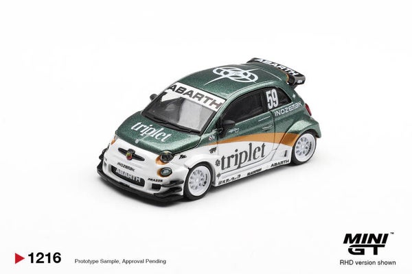 MINI GT 1/64 ABARTH 595 LB-WORKS TY EDITION