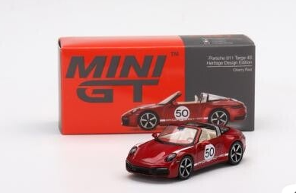 MINI GT 1/64 PORSCHE 911 TARGA 4S HERITAGE DESIGN EDITION R.H.D