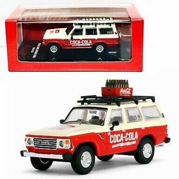 INNO64 1/64 1970 TOYOTA LAND CRUISER FJ60 COCA COLA