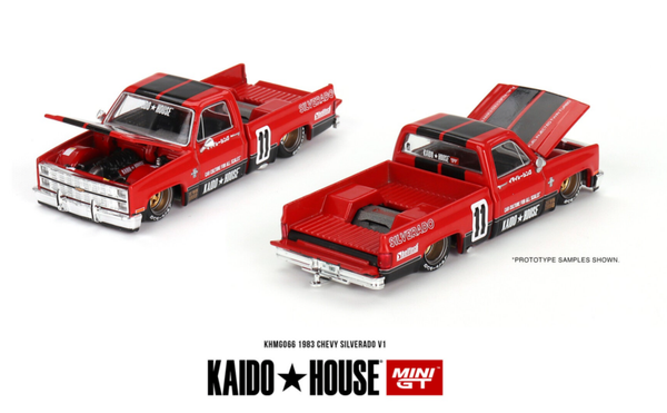 KIADO HOUSE x MINI GT 1/64 CHEVROLET SILVERADO KAIDO V1
