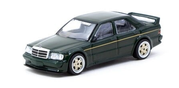 NEW TARMAC WORKS 1/64 GLOBAL64 MERCEDES-BENZ 190E 2.5 16v EVO TOYO TYRES