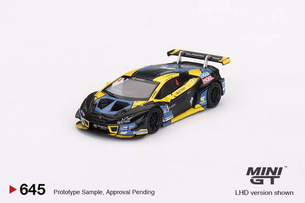 MINI GT 1/64 LAMBORGHINI HURACAN GT3 EVO #4 2022 MACAU GT CUP PHANTOM PRO RACING