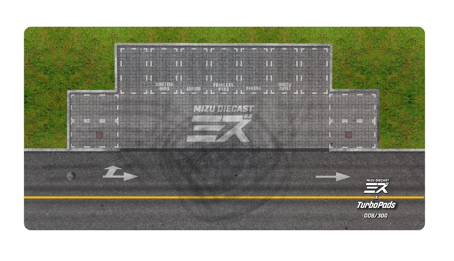 TURBOPADS MIZU DIECAST DIORAMA MAT FOR 1/64 MODELS