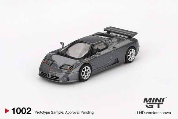 MINI GT 1/64 BUGATTI EB110 SUPER SPORT GRIGIO SCURO LHD