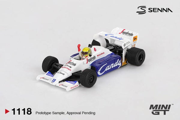 MINI GT 1/64 TOLMAN TG184 #19 AYRTON SENNA 1984 F1 1984 MONACO GP