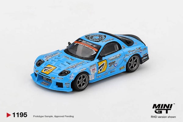 MINI GT 1/64 MAZDA RX-7 RE-AMEMIYA 2025 D1GP RHD