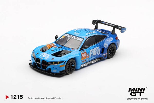 MINI GT 1/64 BMW M4 GT3 EVO #90 FIST TEAM AAI 2025 CHINA GT LHD CHINESE PACKAGING (CHINESE EXCLUSIVE)