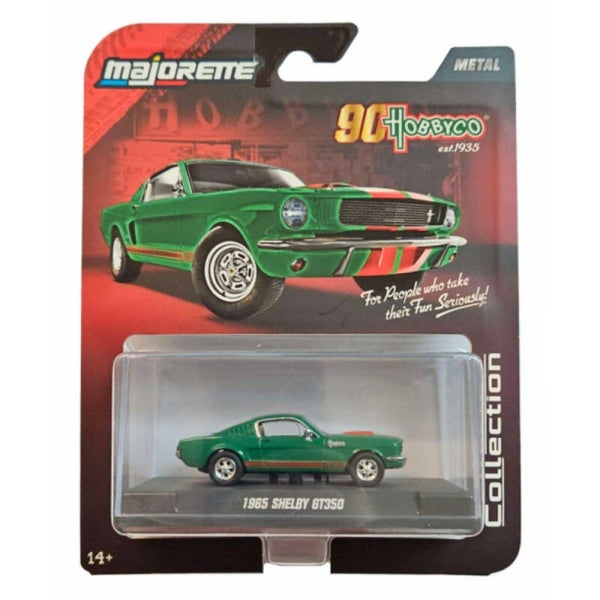 MAJORETTE 1/64  1965 SHELBY GT350 90HOBBYCO ANNIVERSARY EXCLUSIVE