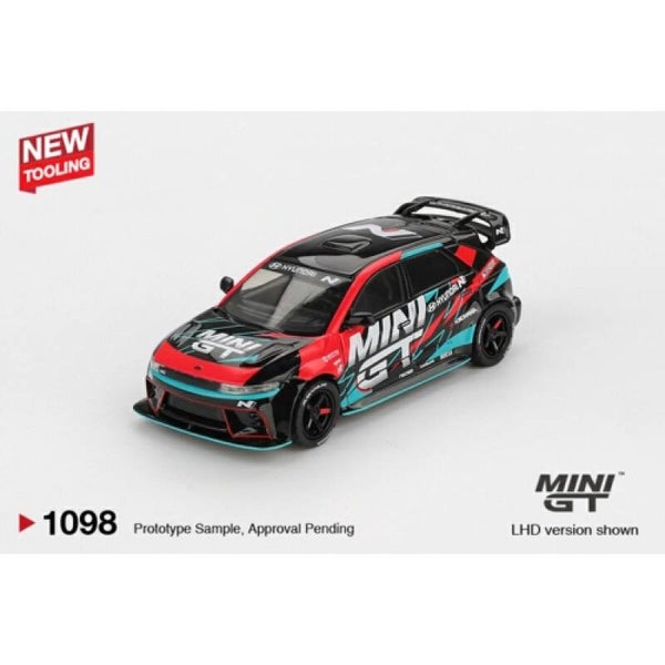 MINI GT 1/64 HYUNDAI IONIQ 5N MINI GT RS-0IT 2025 TOKYO AUTO SALON L.H.D