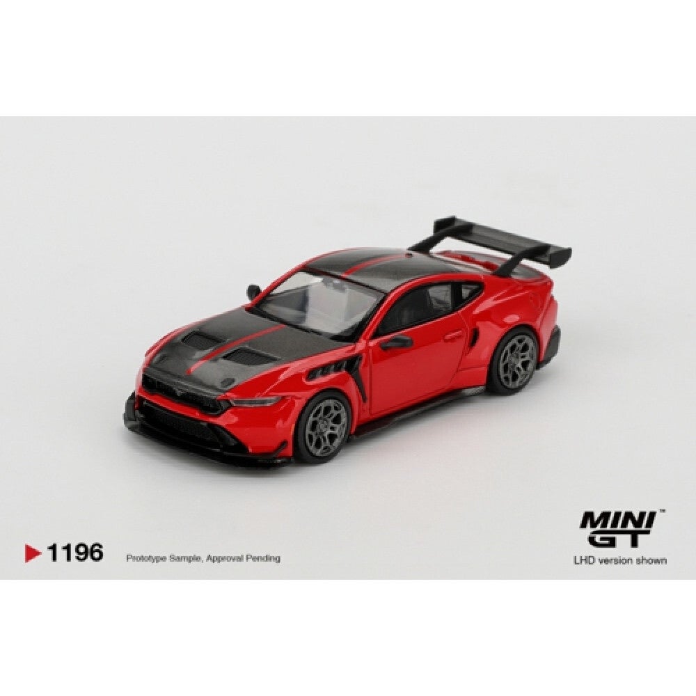 MINI GT 1/64 FORD MUSTANG GTD RACE RED LHD