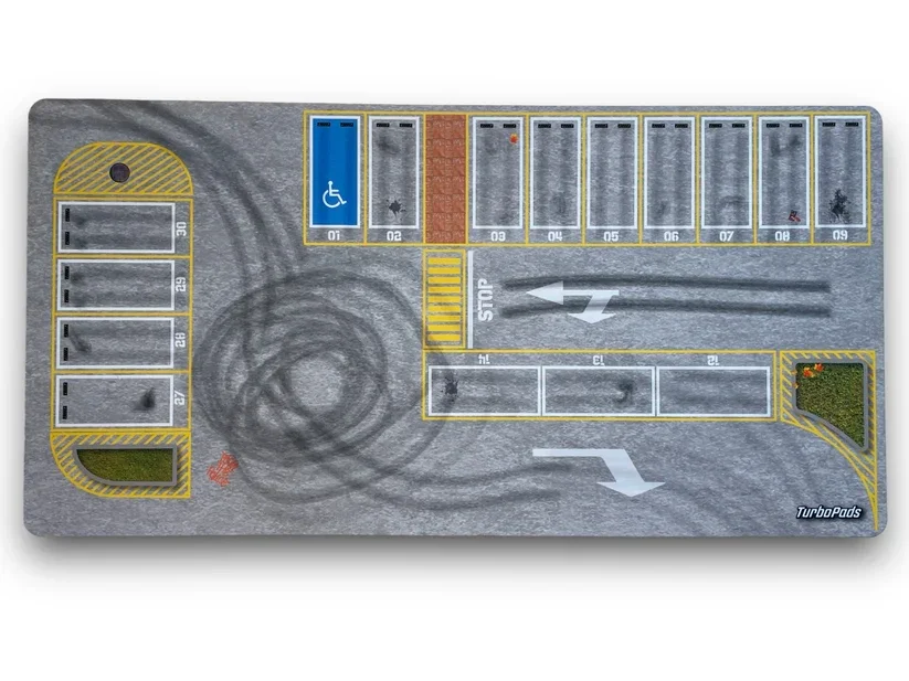 TURBOPADS LOS ANGELIS DIORAMA MAT FOR 1/64 MODELS