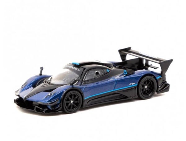 TARMAC WORKS 1/64 GLOBAL64 PAGANI ZONDA REVOLUCION BLUE METALLIC