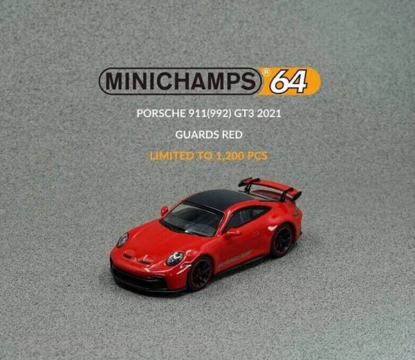 MINICHAMPS64 1/64 PORSCHE 911 (992) GT3 2021