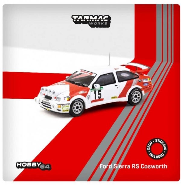 TARMAC WORKS 1/64 HOBBY64 FORD SIERRA RS COSWORTH RALLYE DE PORTUGAL 1988