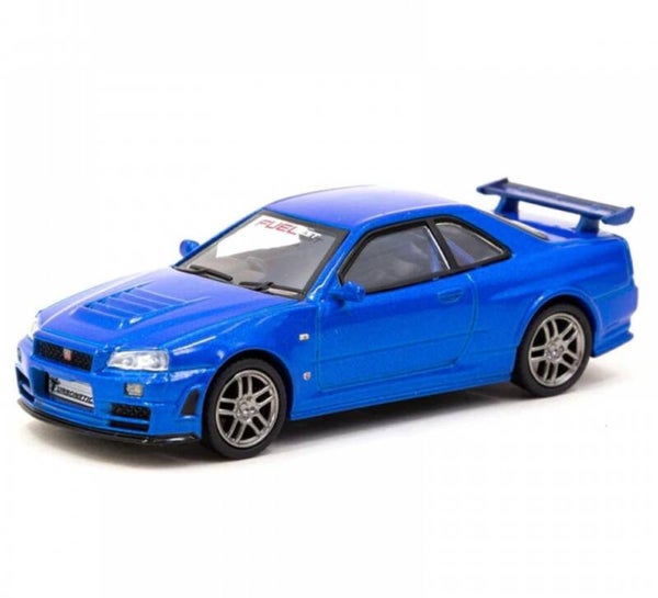 TARMAC WORKS 1/64 GLOBAL64 NISSAN SKYLINE R34 GT-R Z-TUNE FUELFEST TOKYO 2023 ☆ SLIGHT DAMAGE TO OUTER BOX  ☆