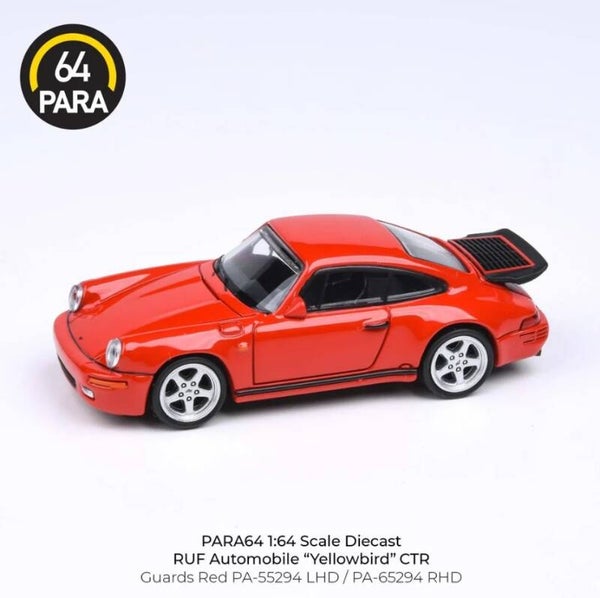 PARA64 1/64 1987 RUF CTR GUARDS RED R.H.D